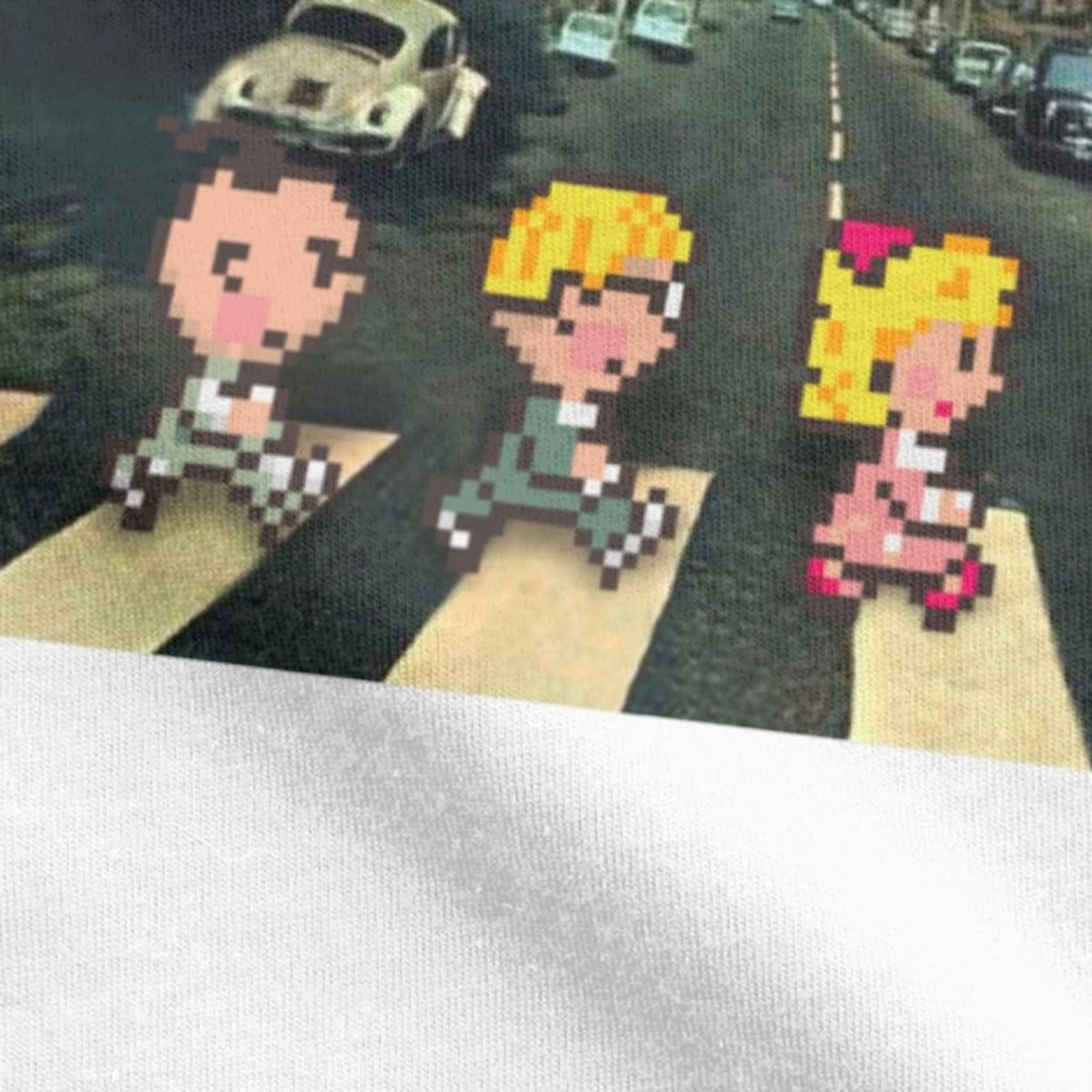 Earthbound Abbey Road T Shirts Harajuku  Men\'s Discount T-Shirts Mother RPG Ness Lucas Giygas Video Game Funny T Shirt