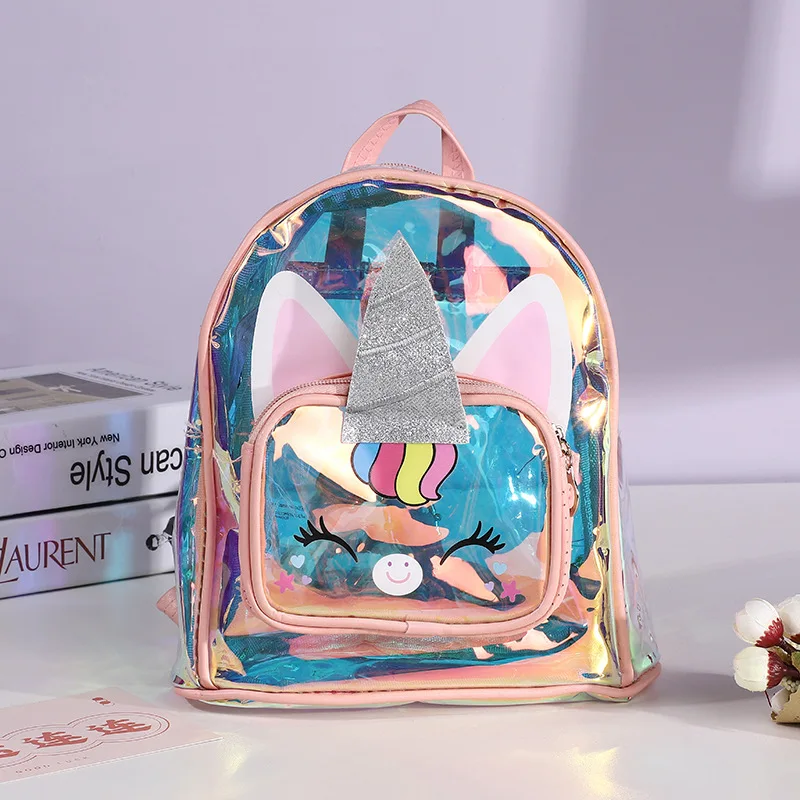 Transparent Backpacks for Children Kindergarten Cute Backpack Toy Book Storage Backpack Kid Backpack Kid Bag School Bag Mochila