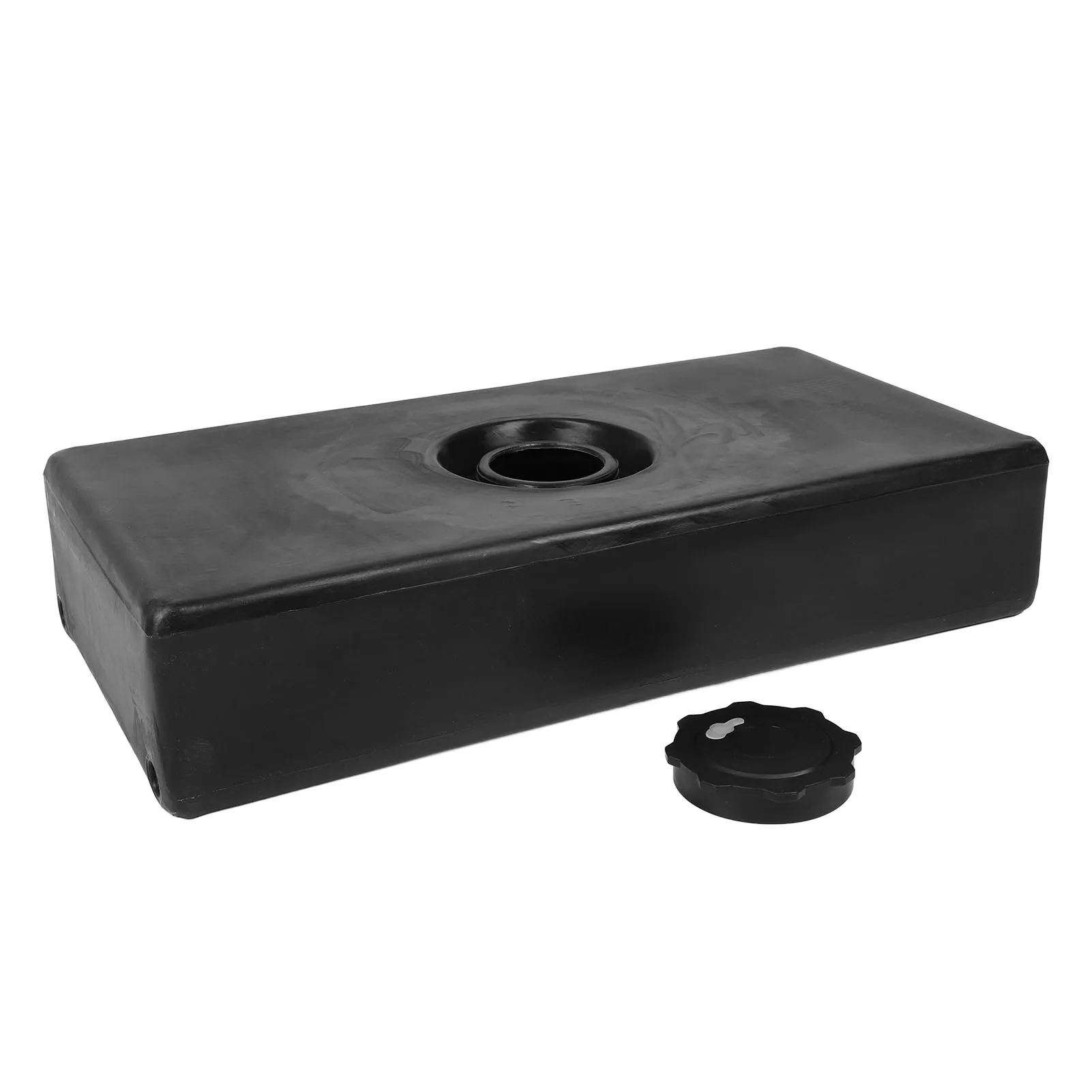 

New 26×13.4×5.5inch RV Water Holding Tank 8 Gallons Leakproof Impact Resistance Black for RVs Trailers Campers Boats