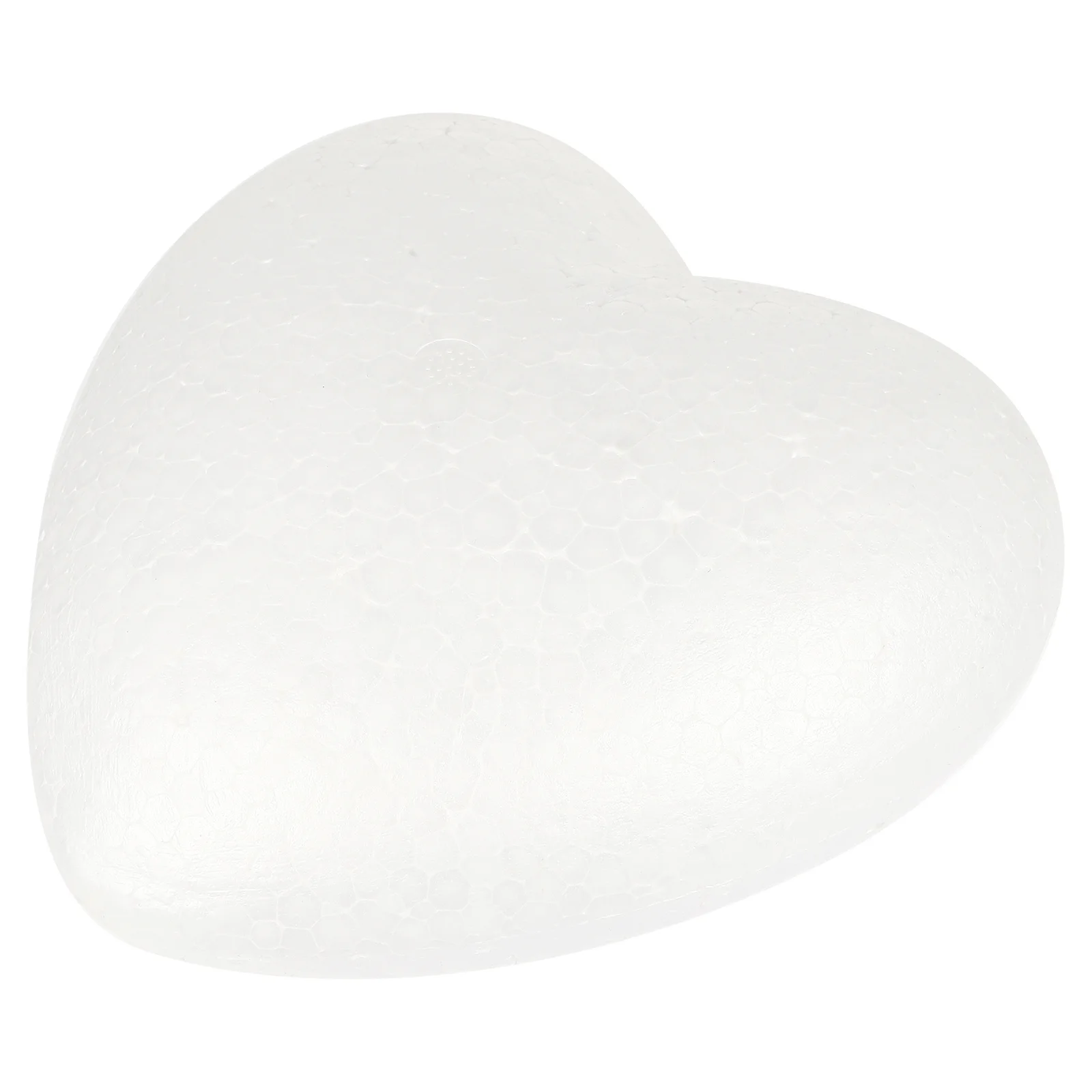 

Craft Hearts White Polystyrene Heart Shape Ball 15cm DIY Wedding Ornaments Valentines Day Craft Art Love Decoration