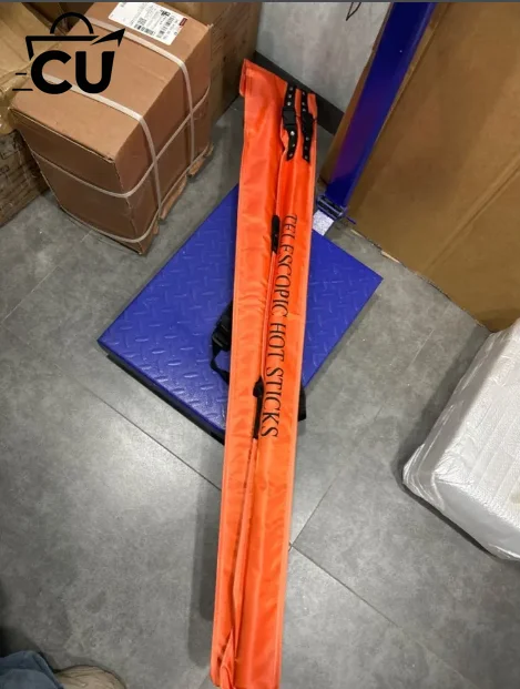 Triangle Fiberglass High Voltage Telescopic Hot Stick Operating Rod for Electric Power（1pcs）