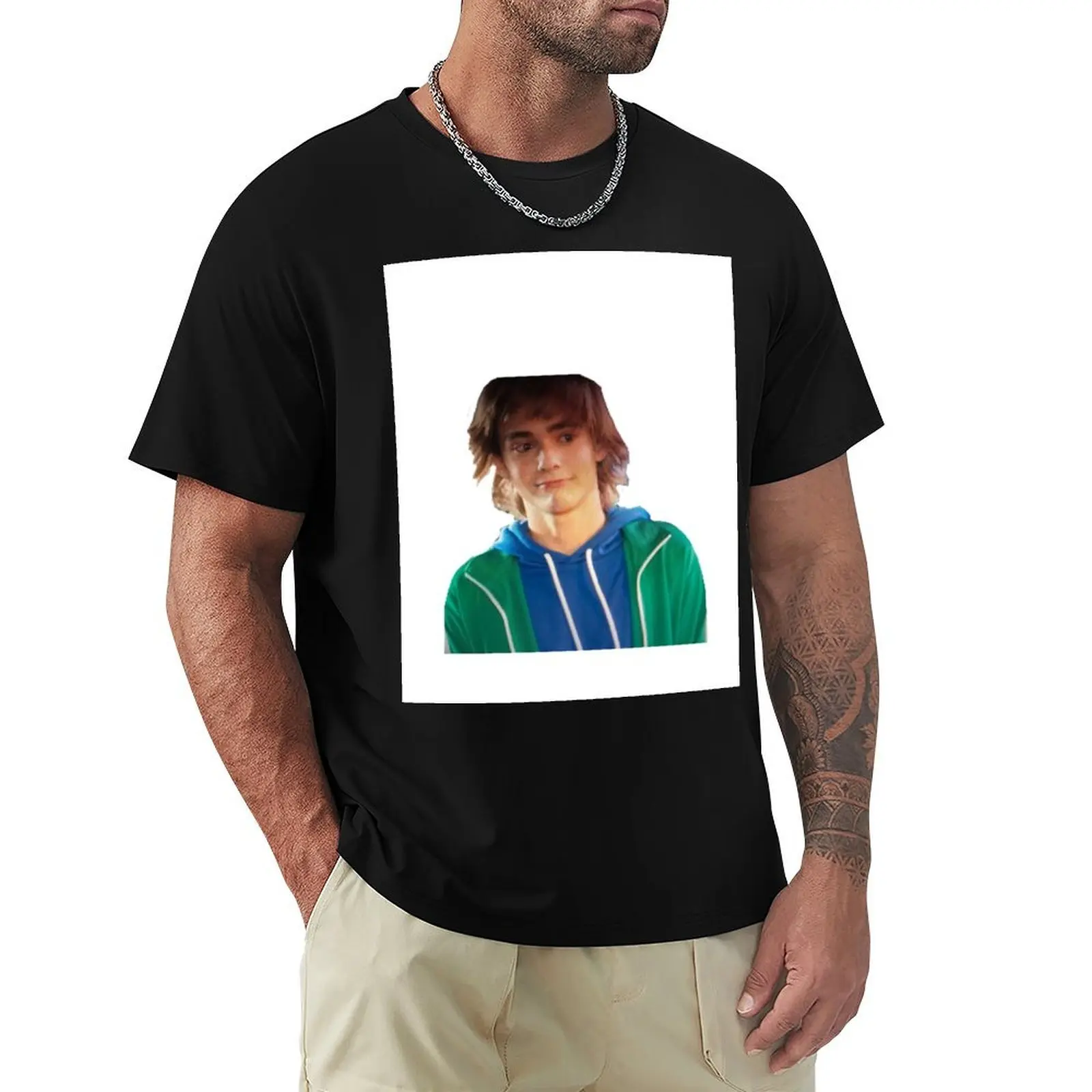 

Ricky Bowen as Troy Bolton T-Shirt oversized t shirt graphic t shirts funny t shirts men