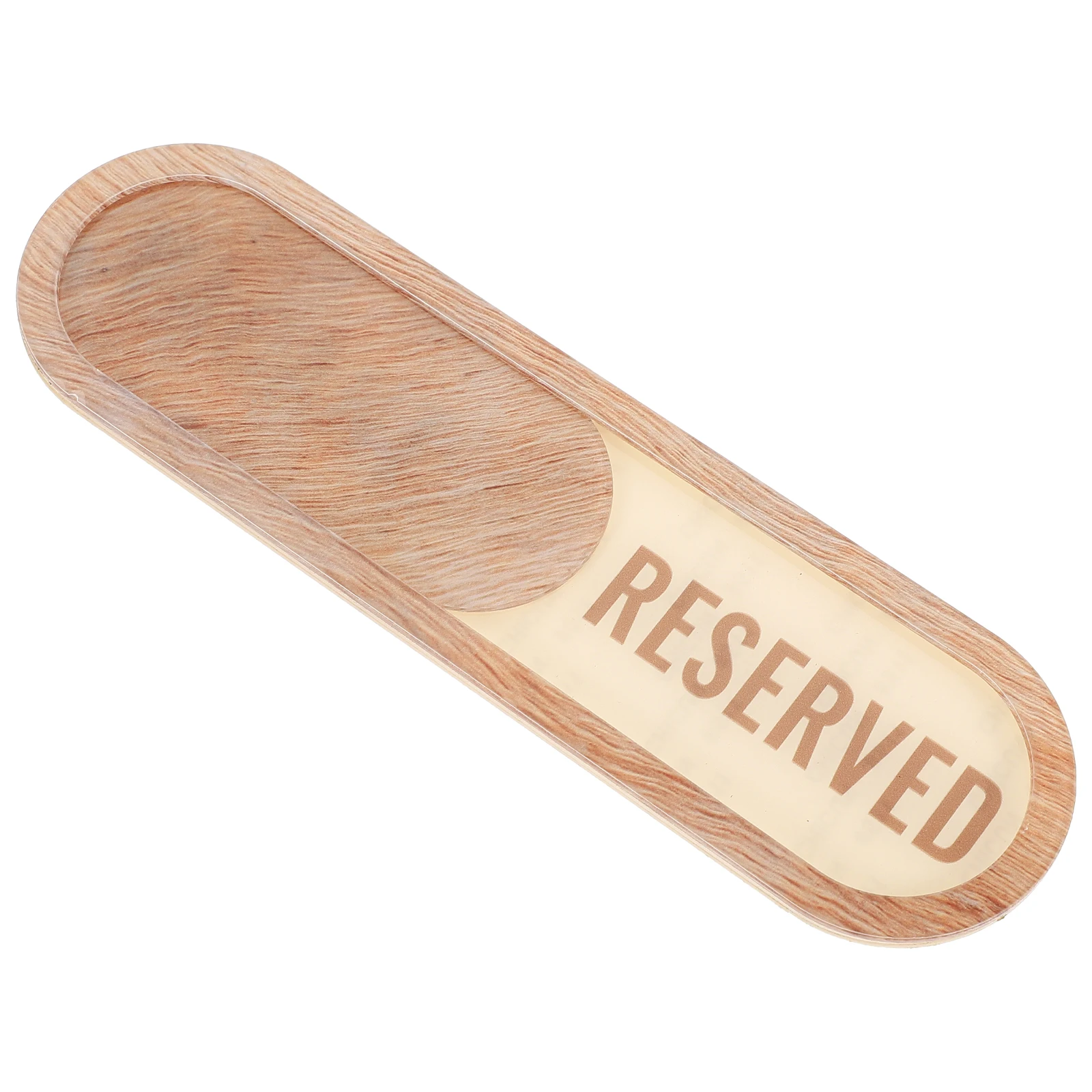 

Sliding Status Sign Acrylic Privacy Reserved Indicator Restaurant Restroom Office Door Vacant Occupied Sign Storage Item