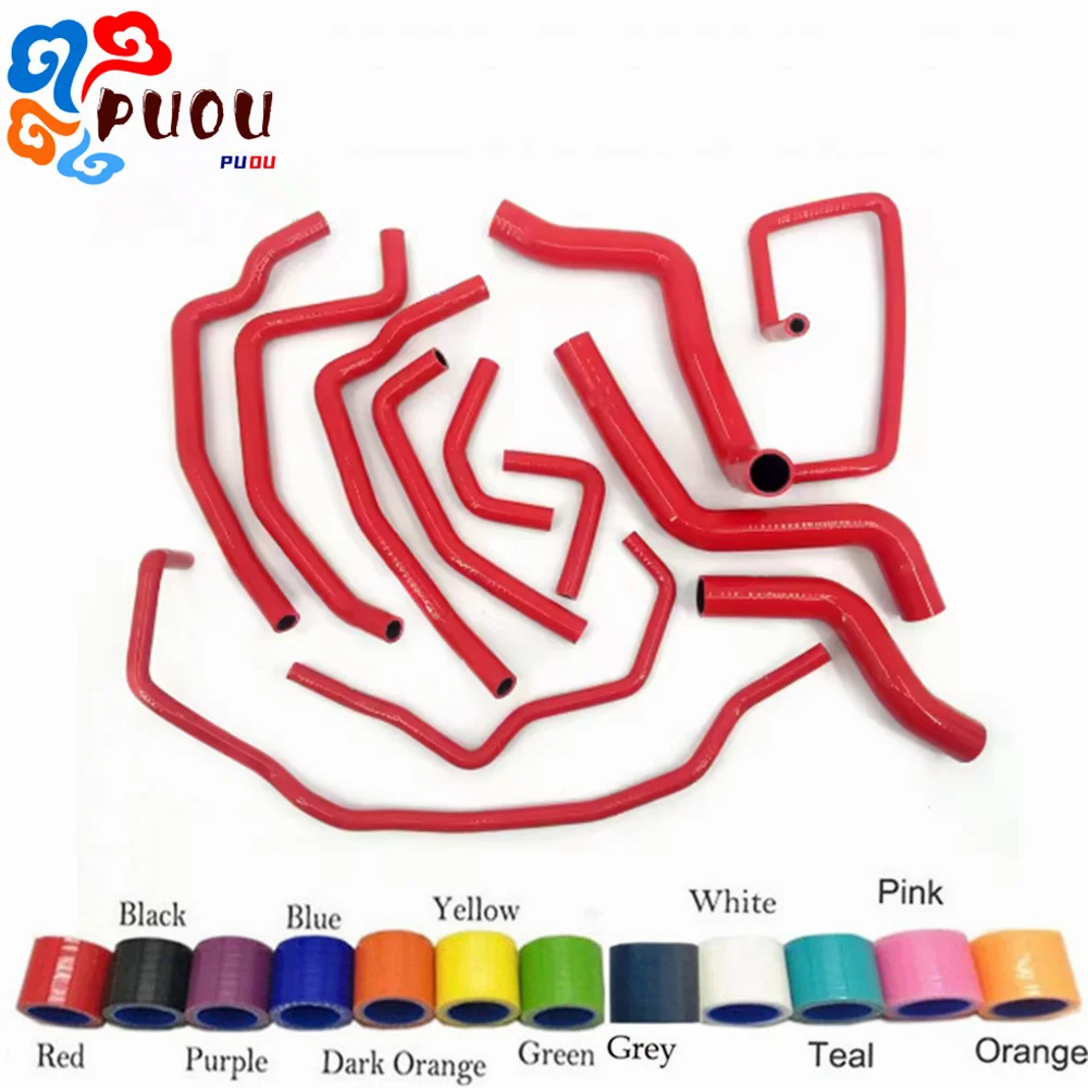 Silicone Hose Kit Fit RX8 2003-2011 Mazda RX-8 1.3L 13B-MSP R2 Radiator&Heater Pipe