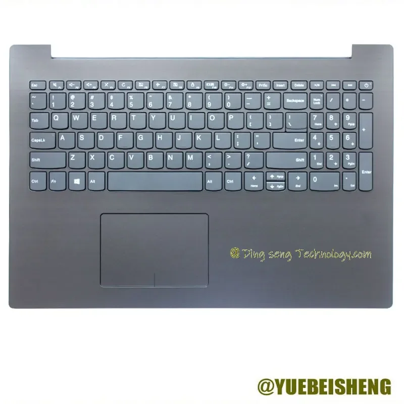 

YUEBEISHENG New For lenovo IdeaPad 330-15 330-15IKB palmrest US keyboard upper cover,Black