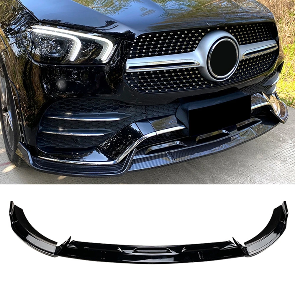 

Front Lip Bumper Splitter Spoiler for Mercedes Benz GLE Class W167 C167 AMG 2019-2023 Front Shovel Diffuser Bodykit Accessories