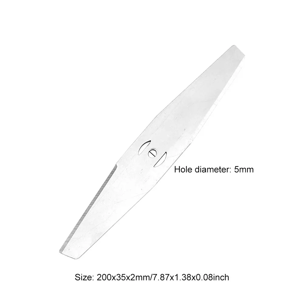 5-20PCS Grass Trimmer Blades Lawn Mower Blade Replacement  Metal 200mm Trimmer Cutter Blade Robotic Garden Power Tool Accessorie