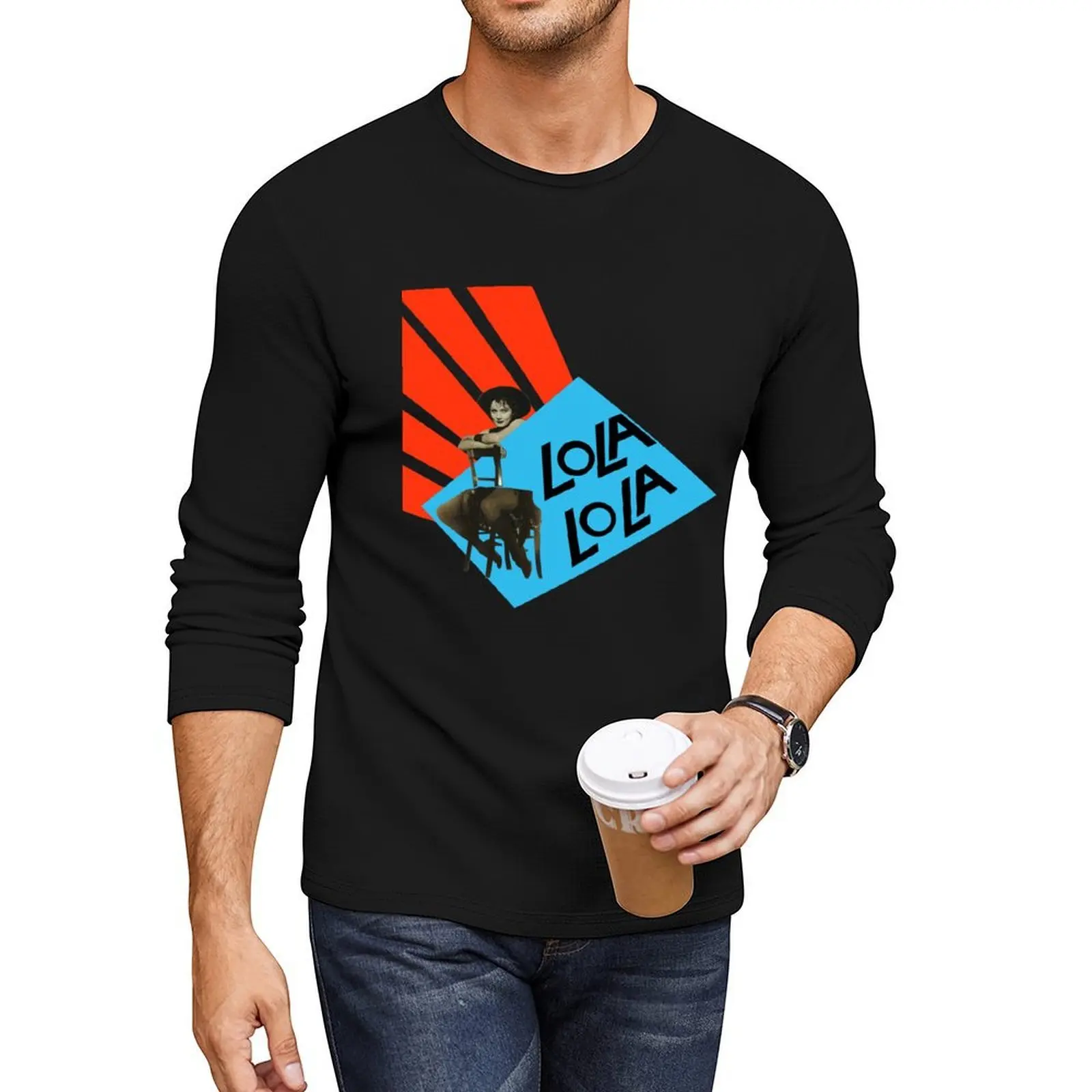 الملاك الأزرق - لولا - مارلين ديتريش تي شيرت طويل للأولاد تي شيرت أبيض مخصص تي شيرت تي شيرت للرجال جرافيك