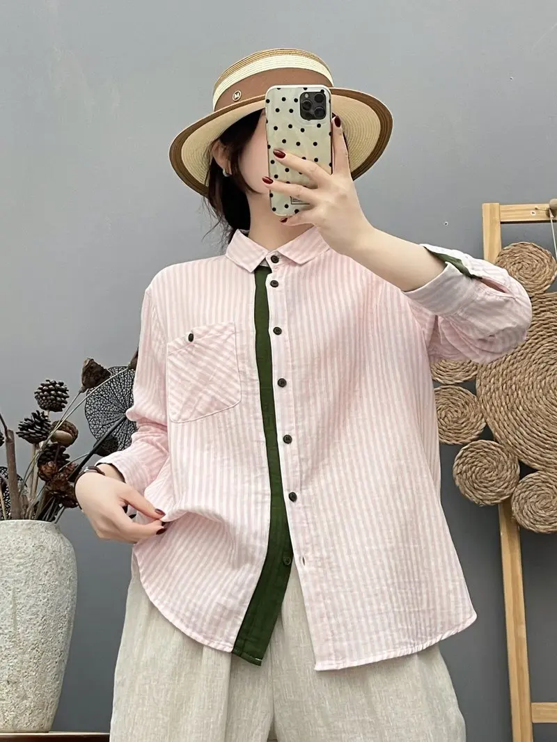 Pink striped
