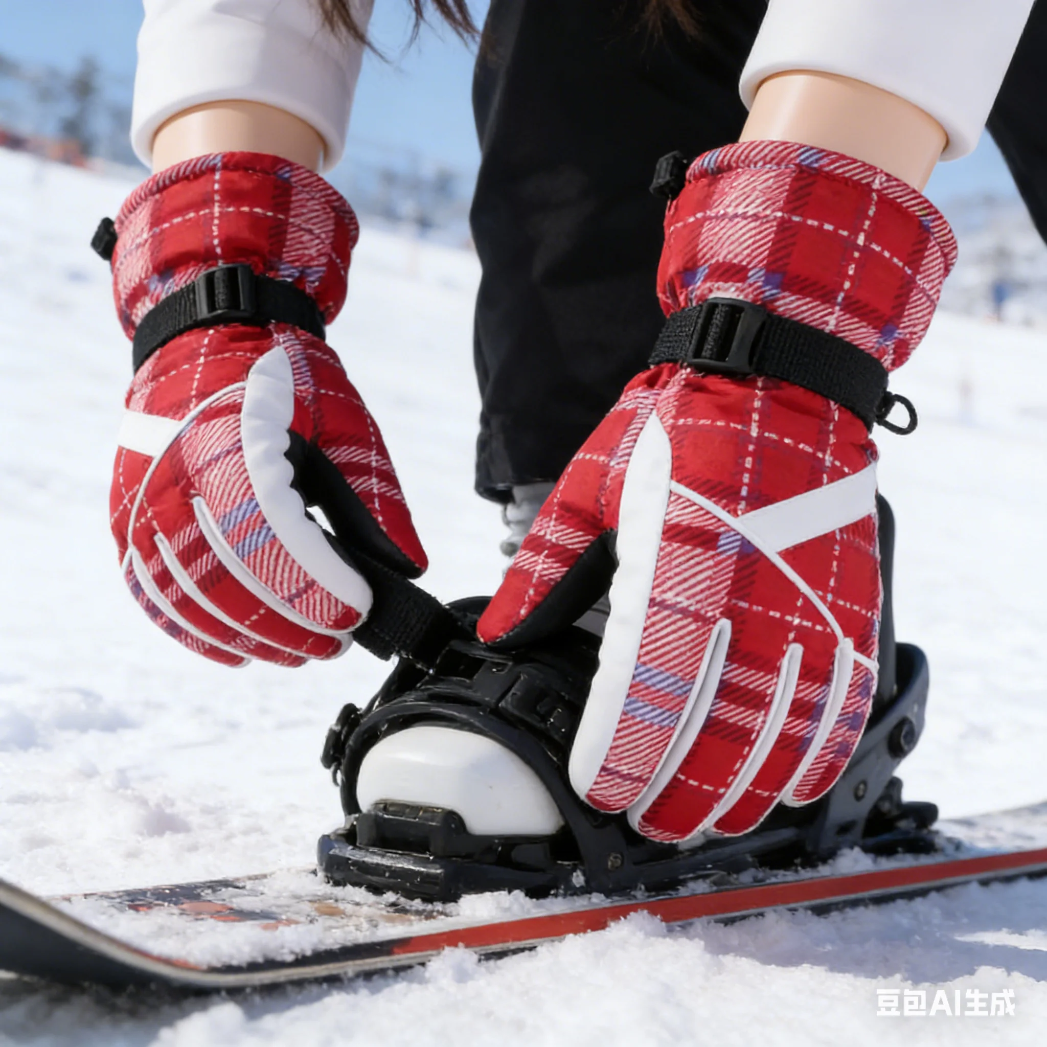 

Женские лыжные перчатки, зимние варежки для сноуборда, перчатки с сенсорным экраном, толстые и теплые перчатки для катания на лыжах, велоспорта, спорта на открытом воздухе