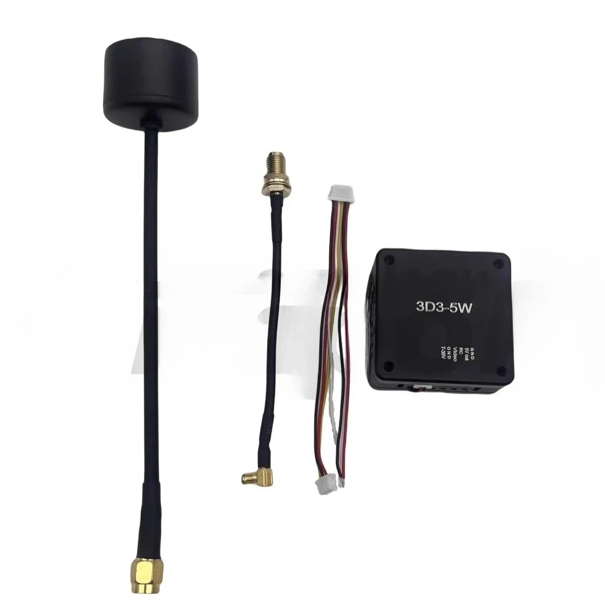 3.3Ghz 5W Aircraft Model Image Transmission 3.3G Transmitter Receiver Remote Video and Audio Transmission 3.3G VTX