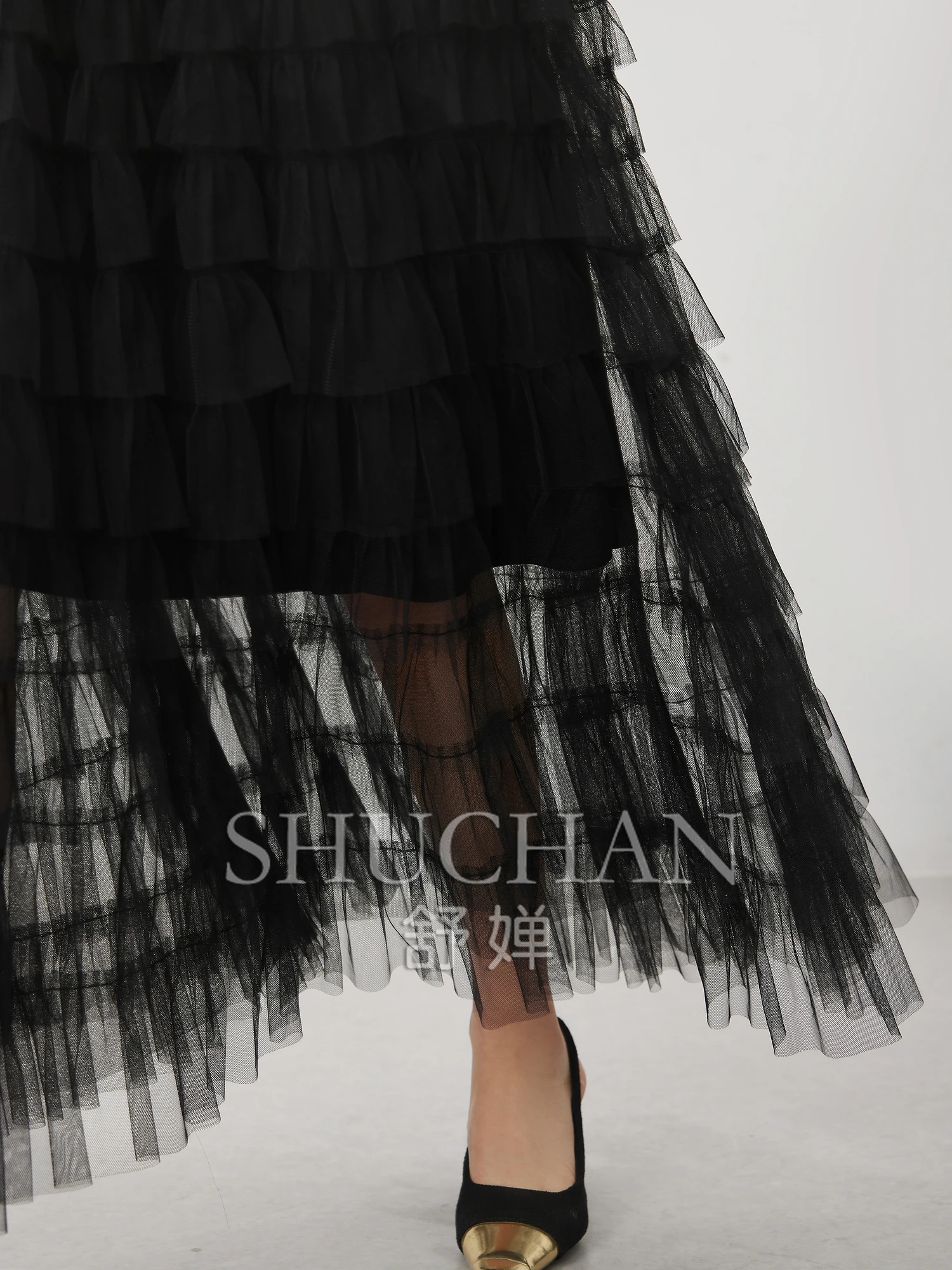 Lolita Style Good Quality, Awareness of Light Spring Tone, Fairy Air Elegant Layering Cake Mesh Skirt 25 Spring