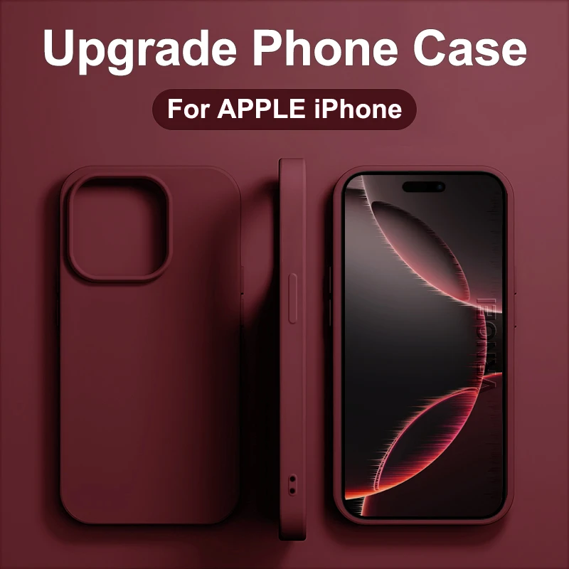 Funda para iPhone 17 Pro Max versión mejorada para Apple iPhone 11 12 13 14 15 16 Pro Max a prueba de golpes cubierta trasera accesorios 6