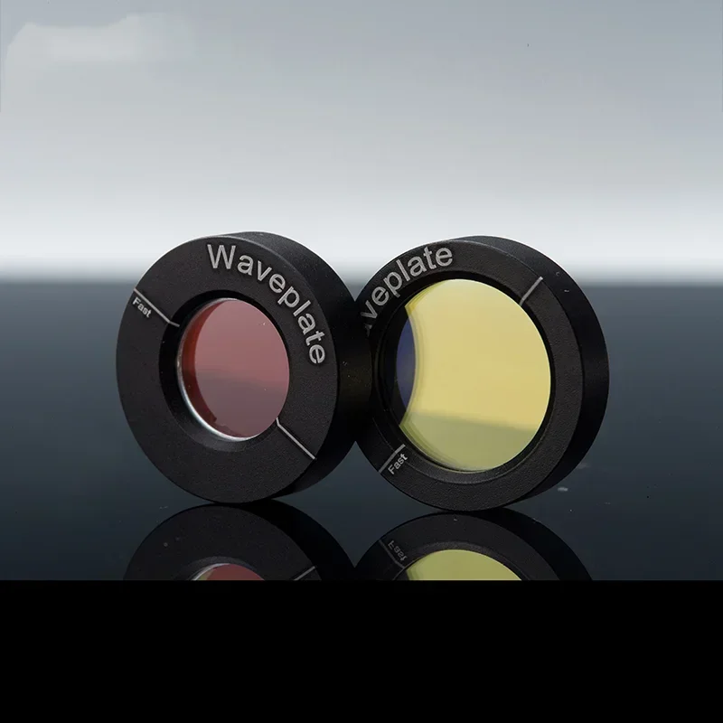 High Power Air Spaced Zero Order Achromatic Waveplate Optical Element for 900-2100NM Wide Infrared Wavelength Customizable