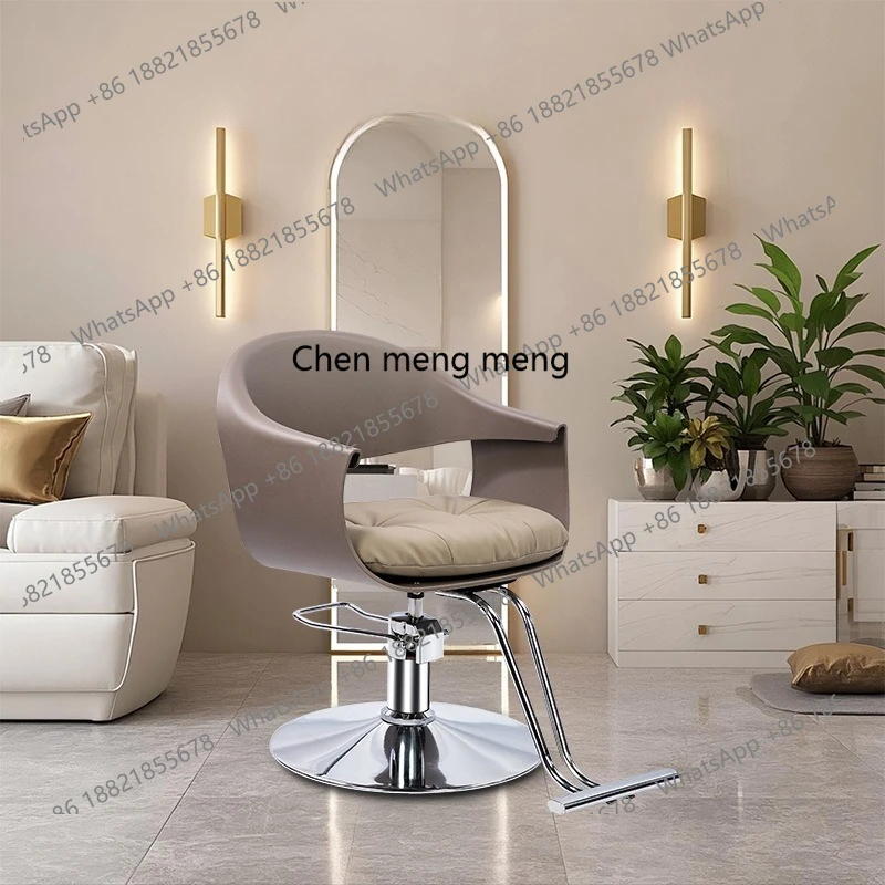 

Barber shop special seat beauty, stool, haircut chair, hairdresser lift rotating haircut chair
