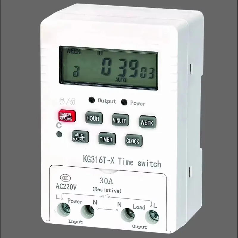 Microcomputer time control switch small timer time controller power supply