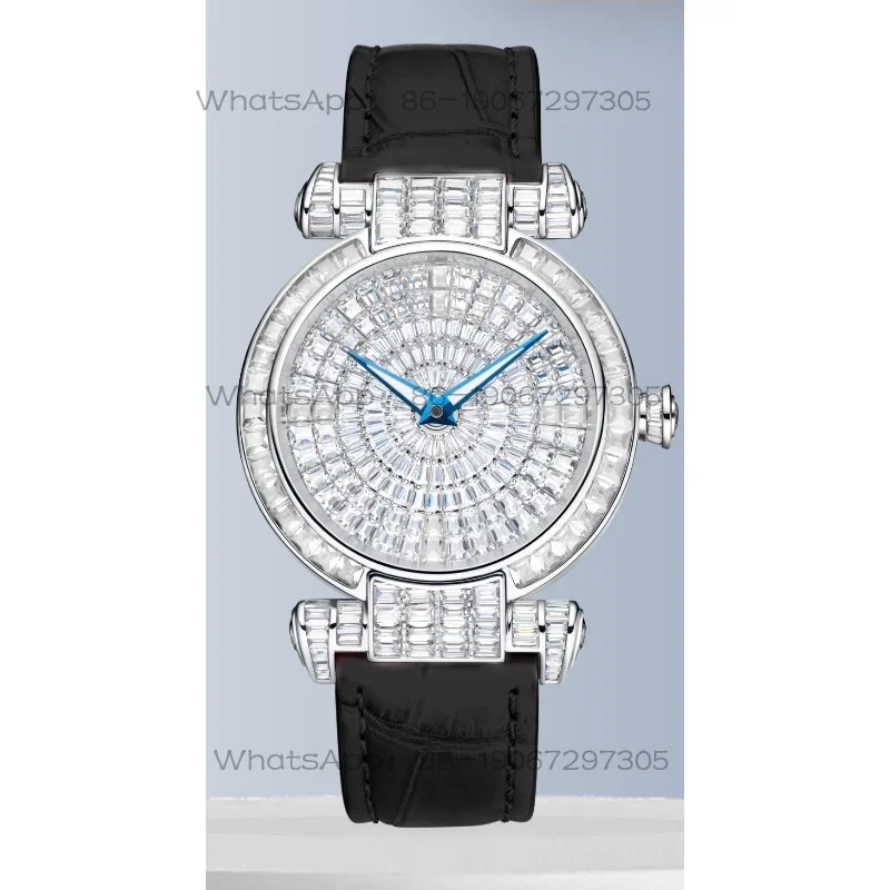 Automatic Mechanical Tide Leather Men's and Women's Waterproof Wrist Watch