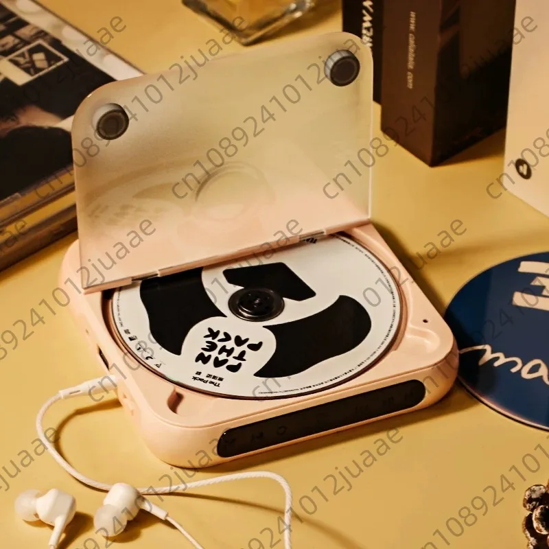 Music Album Bluetooth Speaker Player CD Player Portable Rechargeable Multifunctional Speaker