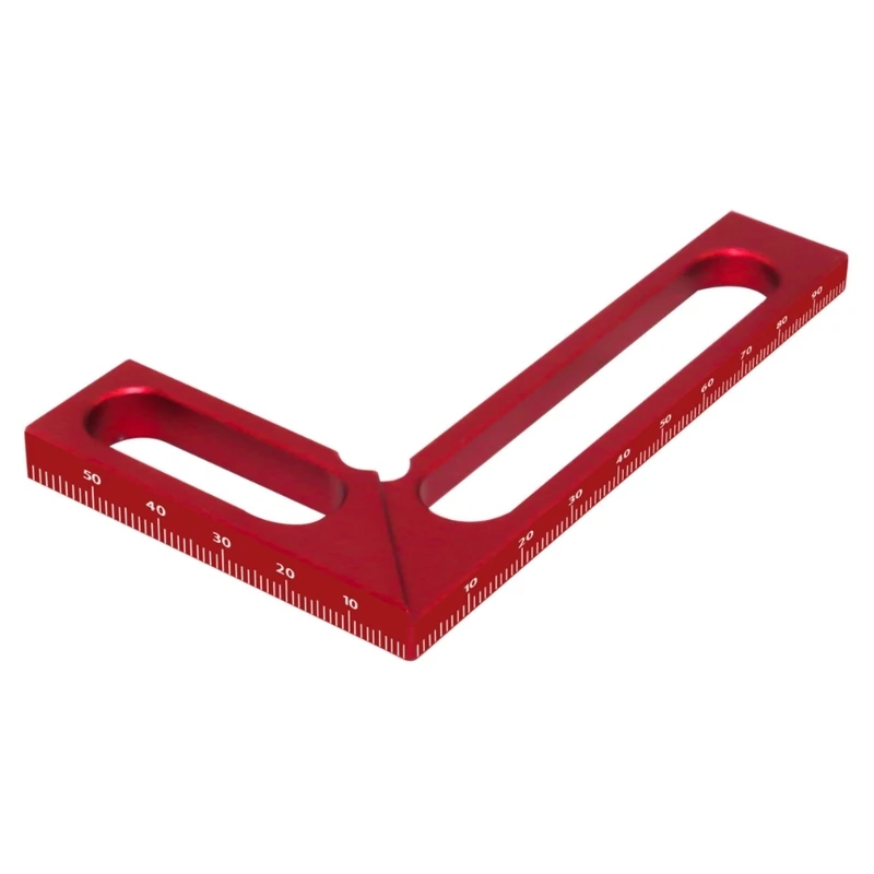 L-Shaped Framings Square Aluminum 90 Degree Right Angles Square Ruler Carpenter Square Metal Measurement Square