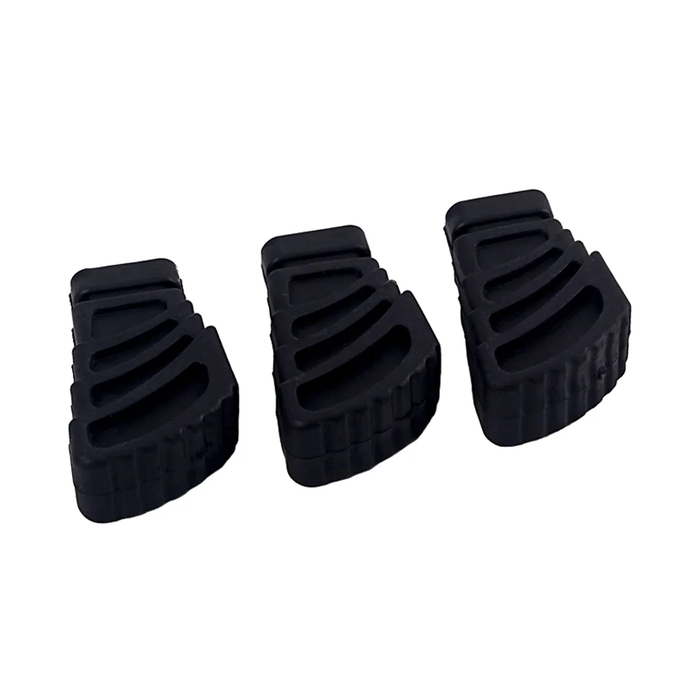 3 Pcs Drummer Accessories Percussion Parts Stability for Stands Rack Feet Rubber