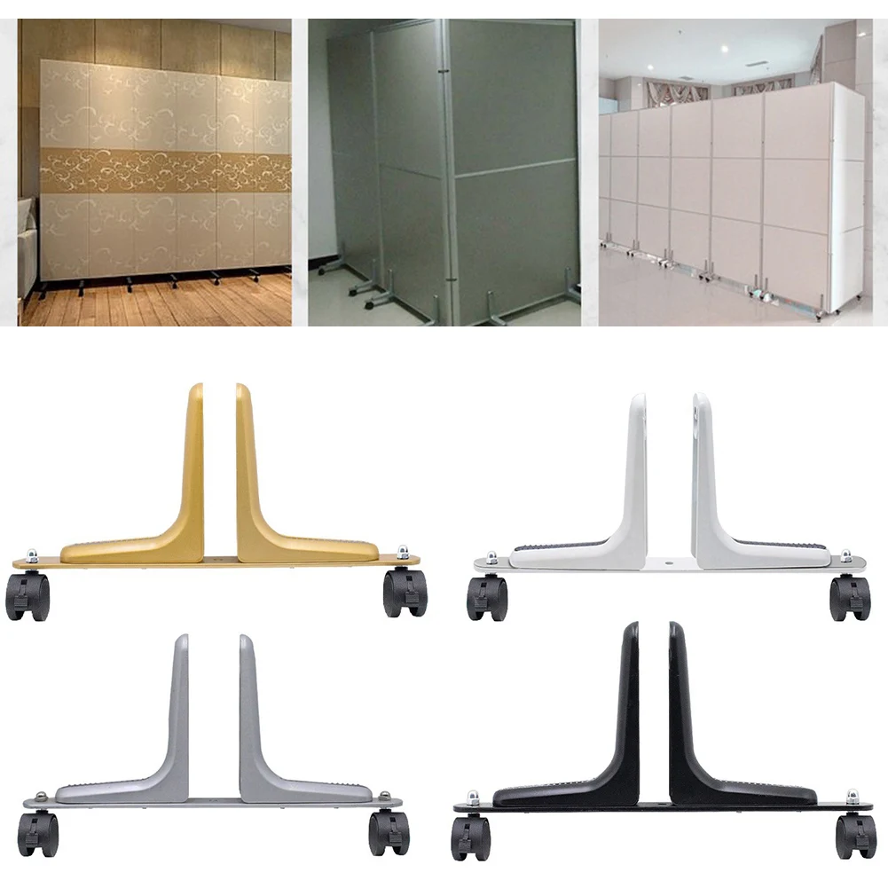 10-60 Mm Privacy Screen Protector Glass Holder Divider Infrared Heater Feet Privacy Screen Protector Movable Wheel