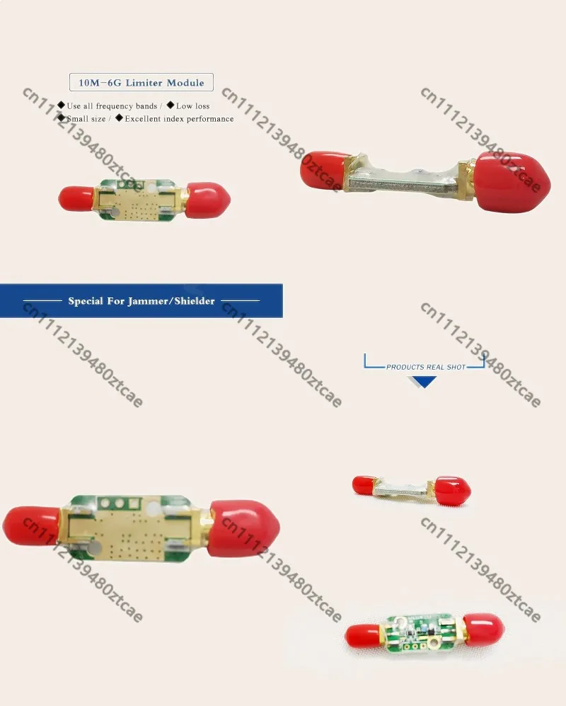Passive RF Limiter Module 10M-6GHz Full Frequency High Power Protection SMA