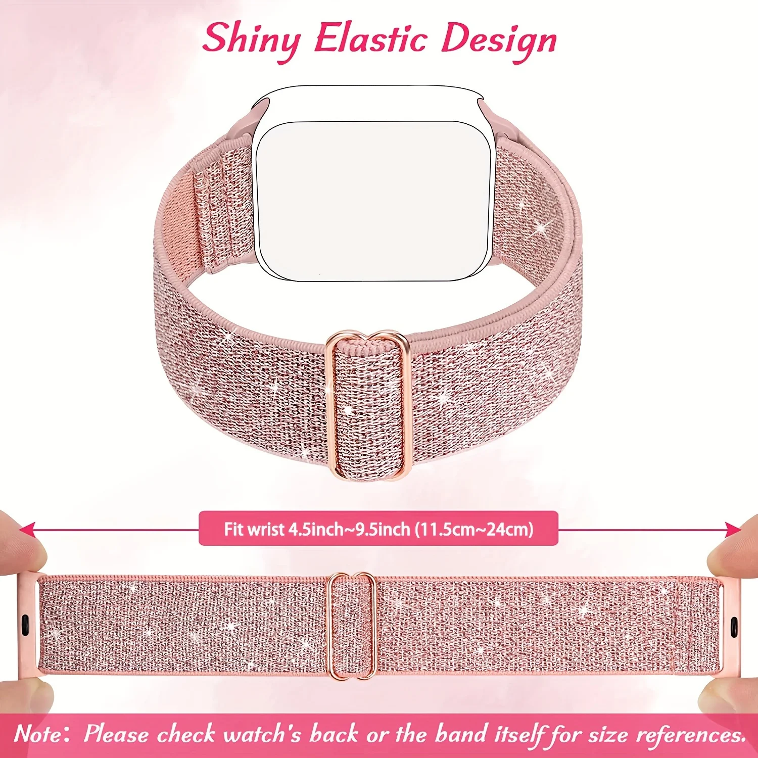 애플워치 울트라 시리즈 8/7 49mm 41mm 45mm용 나일론 루프 스트랩, 탄성 스포츠 교체용 밴드, 아이워치 10 9 6 5 4 3 SE 호환