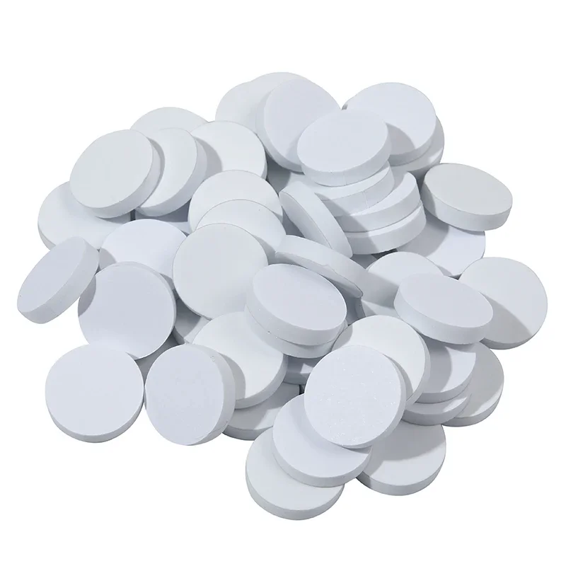 TFSCLOIN 15/20/25mm 50PCS Buffing Disc ขัดกระดาษทรายไม่มีแผ่นโลหะไฟฟ้าเล็บเจาะ Bits เครื่องเจาะอุปกรณ์เสริม