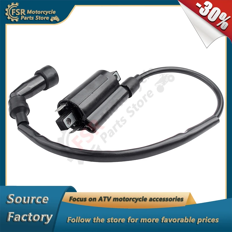 

IGNITION COIL ASSY,Fits YAMAHA RAPTOR 700 700R YFM700R XT600E TDM850,P/N:3TB-82310-00-00 4DN-82320-01-00,Quad parts