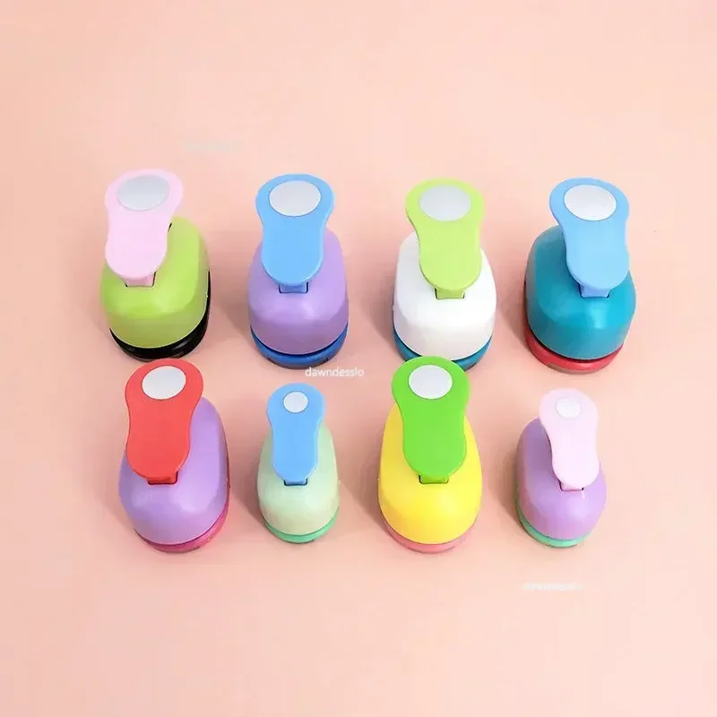 DIY Craft Hole Puncher para Scrapbooking, Circle Punch Maker, Kids Scrapbook Paper Cutter, Embossing Sharper, 9mm, 16mm, 25mm