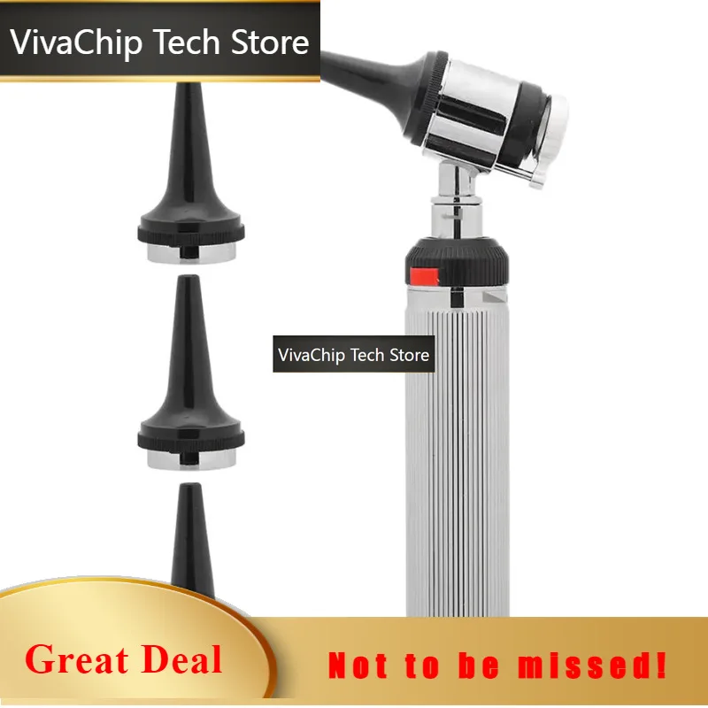 VivaCTMedical Stainless Steel Retinoscope Otoscope And Ophthalmoscope