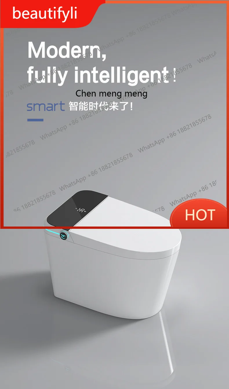 A139 Smart toilet integrated drying siphon toilet remote control toilet intelligent induction