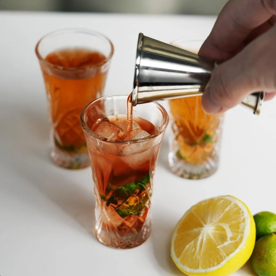 4Pack Shot Glasses 65ML 2.2OZ Tequila Glasses Heavy Base Cordial Glasses