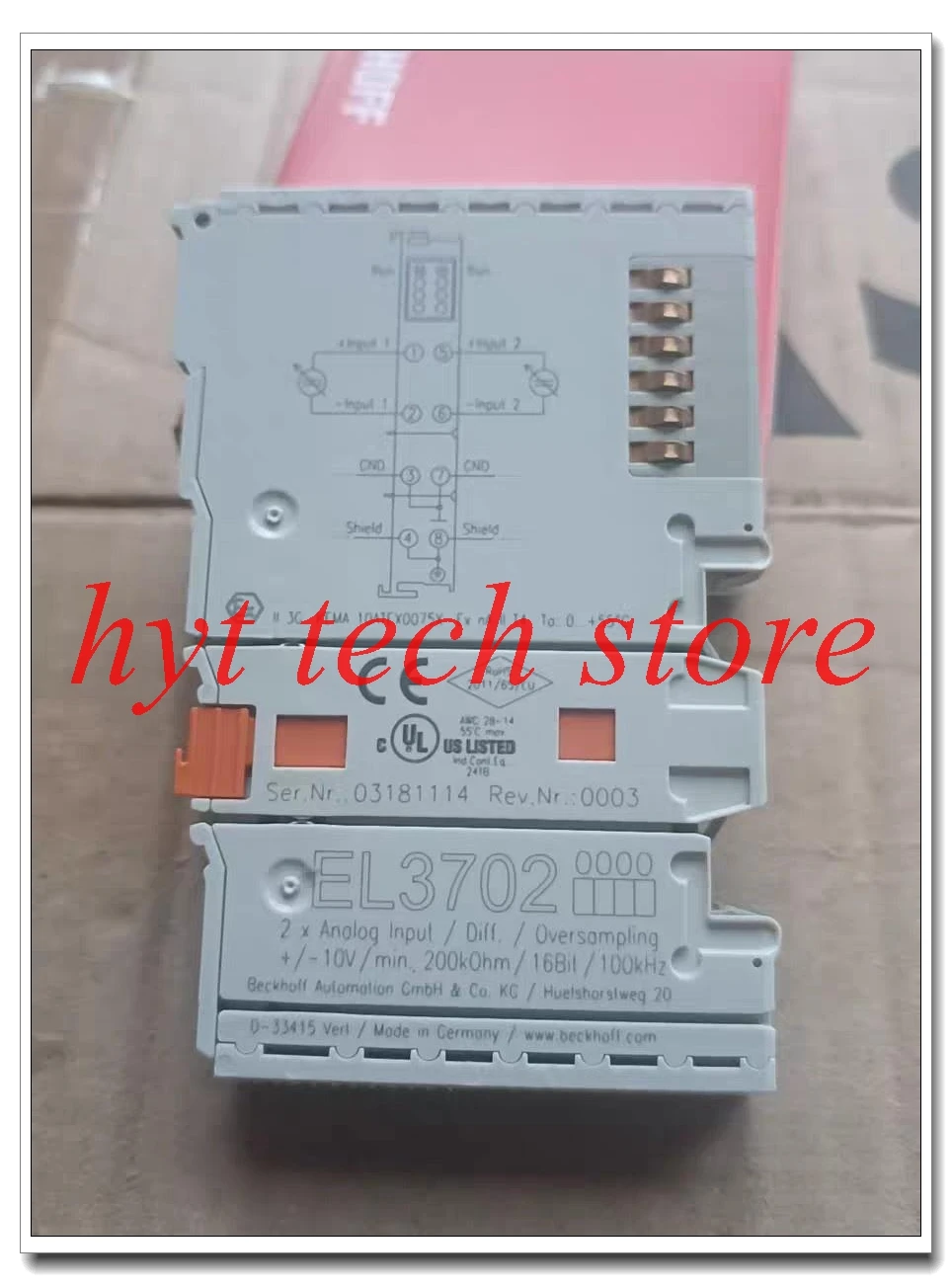 EL3702    Original PLC module, 100% tested before shipment