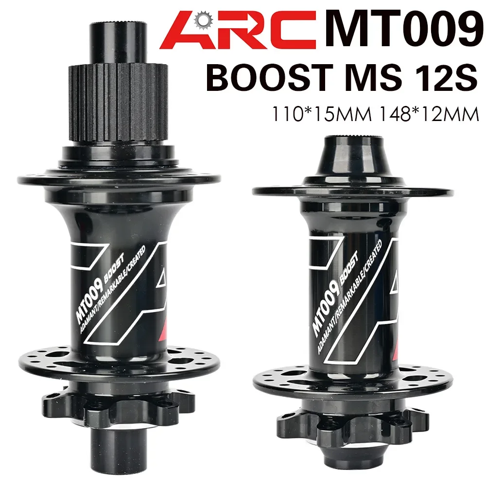 ARC MTB Bike Hub MT009 BOOST 110x15mm 100x15mm Bicycle Hubs 6Claws 28/32 Hole HG XD MS Micro Spline 8 9 10 11 12Speed  Parts