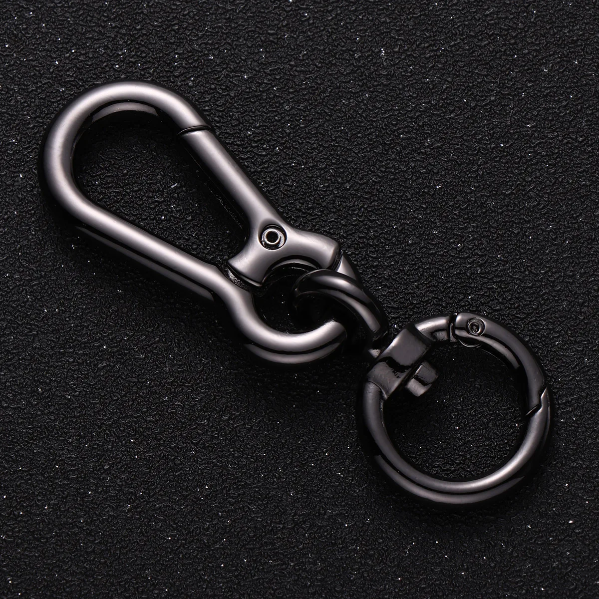 

3pcs Pet Traction Rope Spring Coil Keychain Strap Buckle for Handbag Backpack Tote Zinc Alloy Durable Lightweight DIY
