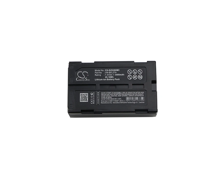 Camera 3400mAh Battery For HITACHI M-BPL30  VM-BPL13  VM-BPL13A  VM-BPL13J  VM-BPL27  VM-BPL27A  VM-BPL60 JVC BN-V812