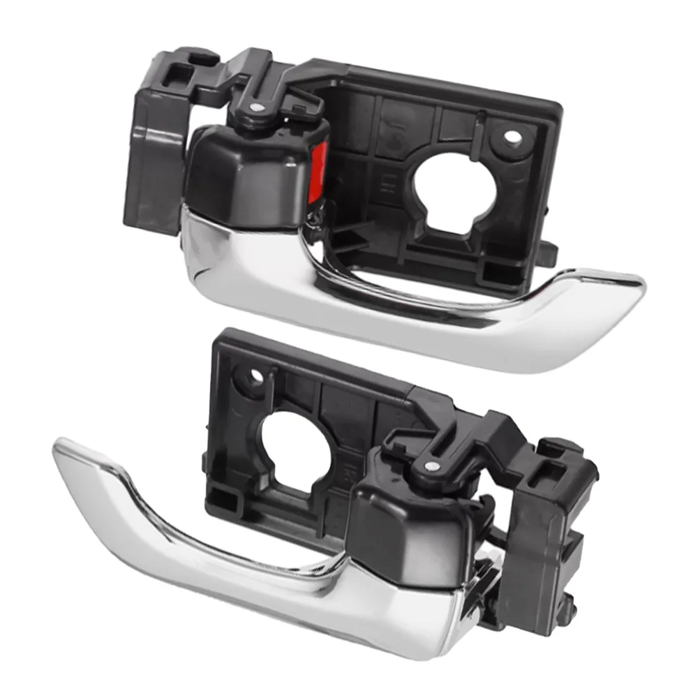 Interior do carro maçanetas esquerda/direita cromo para kia optima magentis 2006 2007 2008 2009 2010 82610-2g000 82620-2g000