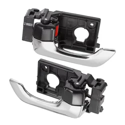 Car Inside Interior Door Handles Left/Right Chrome For KIA Optima Magentis 2006 2007 2008 2009 2010 82610-2G000 82620-2G000