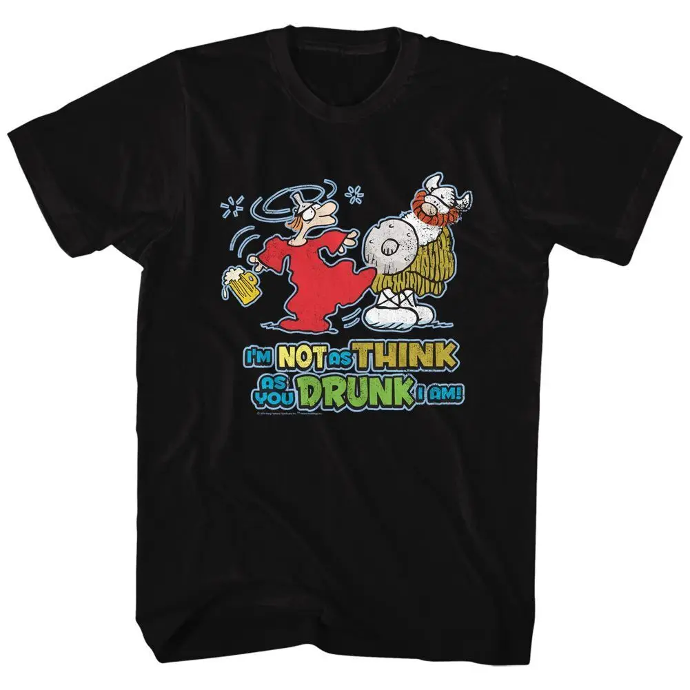 Hagar The Horrible Im Not As Think Adult T Shirt