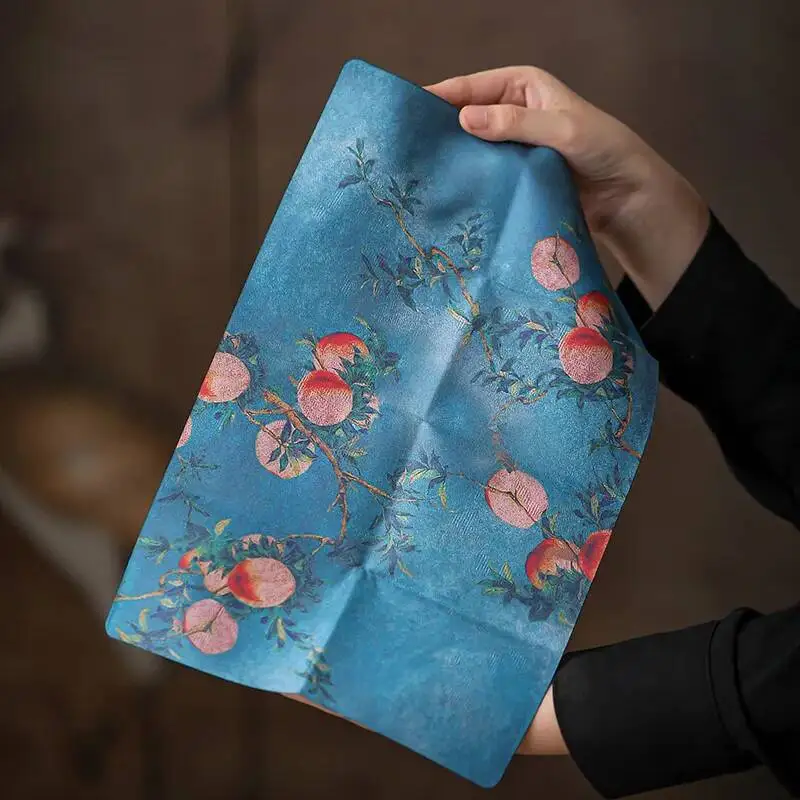 Suede Tea Towel Absorbent Tea Table Cloth Special Towel Cleaning Cloth Tea Cloth Tea Pot