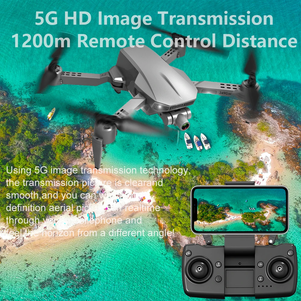 الطائرة بدون طيار 4k المهنية مع كاميرا 2-محور Gimbal فرش 5G Wif FPV نظام تحديد المواقع هليكوبتر طوي المضادة للاهتزاز التصوير أجهزة الاستقبال عن بعد