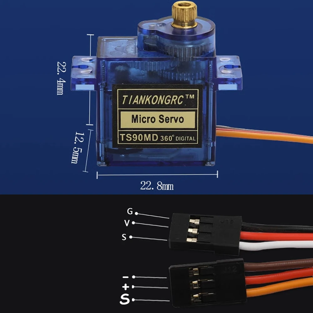 マイクロデジタルサーボ,メタルギア,リモートコントロールアーム,スマートカー,9g, 90度,180度,270度,t90m,ts90md,10個