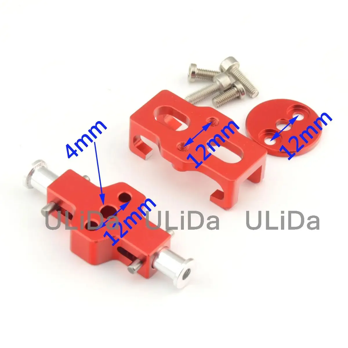 CNC Aluminum 12mm Press Quick Remove Propeller Mount for RC Drone Quadcopter