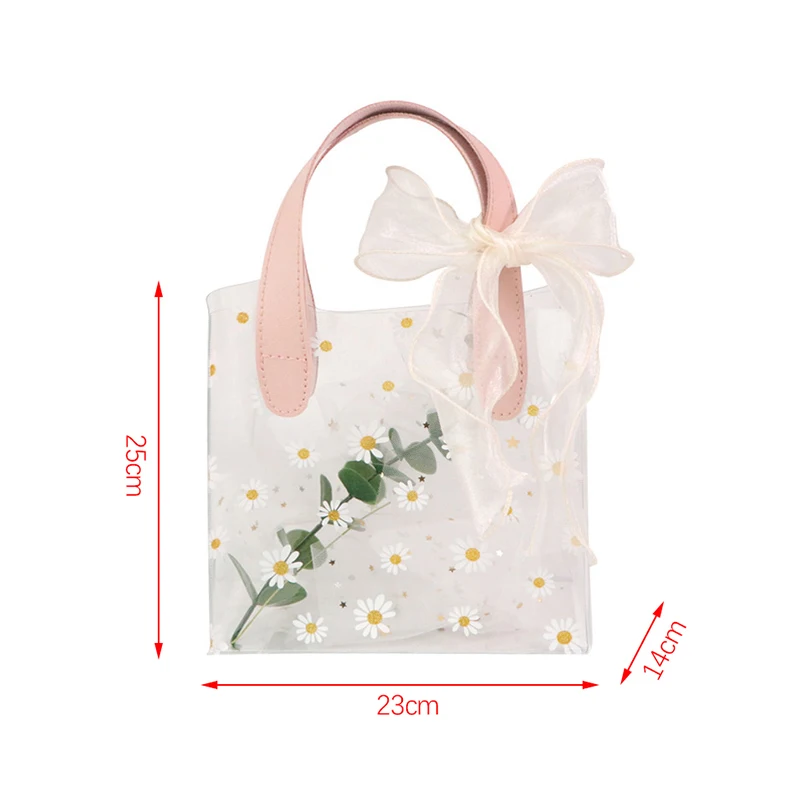 Transparent And Personalized Large Capacity Waterproof Gift Bag Gift Handbag