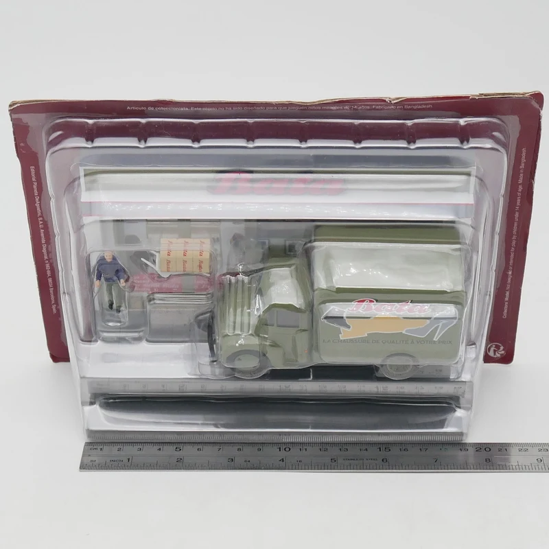 

Diecast Ixo 1:43 Scale Citroen U23 Shoe Store Scene Sand Table Citroen Van Alloy Car Model Collectible Toy Gift Souvenir Display
