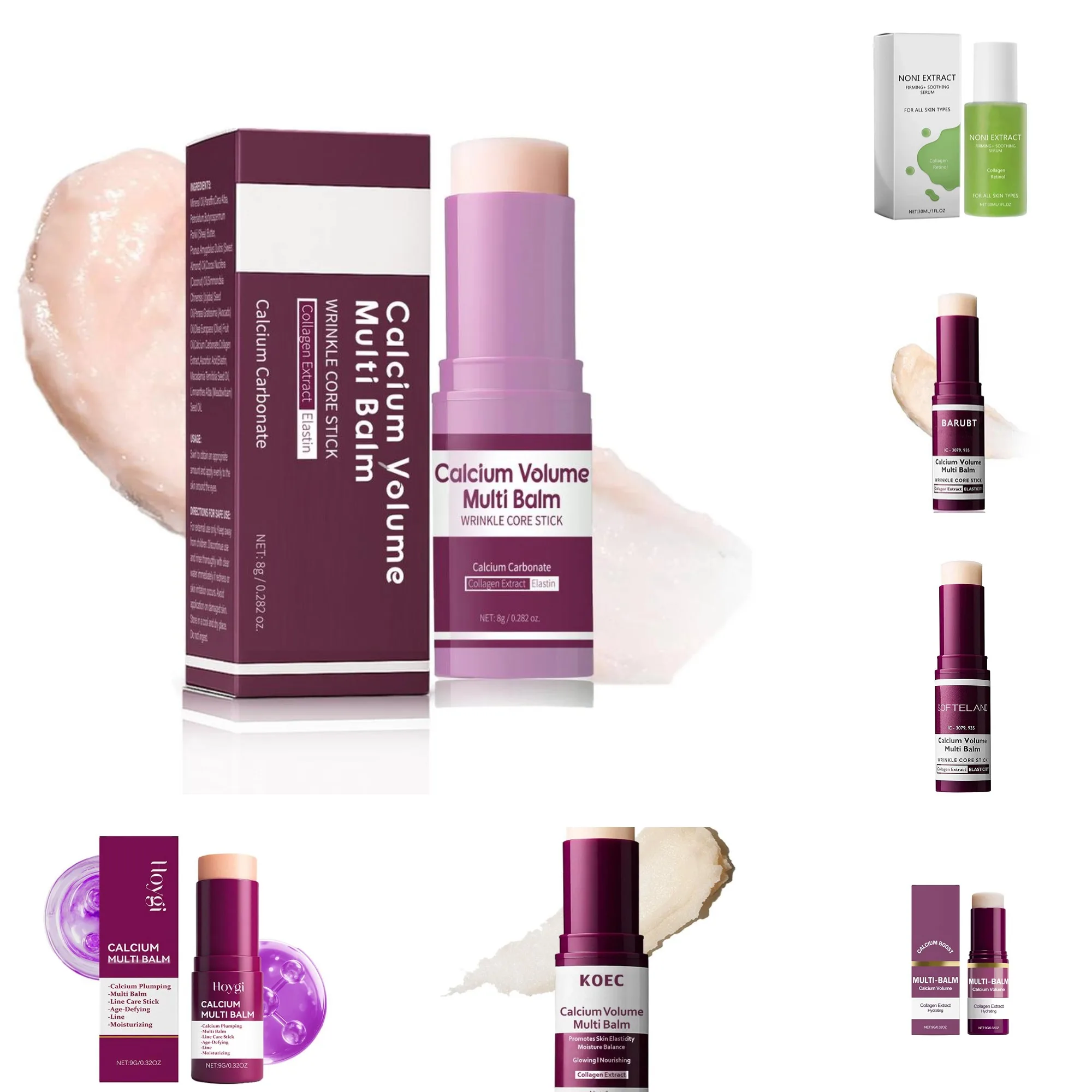 حجم متعدد كريم عين التجاعيد عصا كريم عين بلسم تقليل الخطوط الدقيقة الهالات السوداء تشديد الرعاية ترطيب العين الجلد الكالسيوم