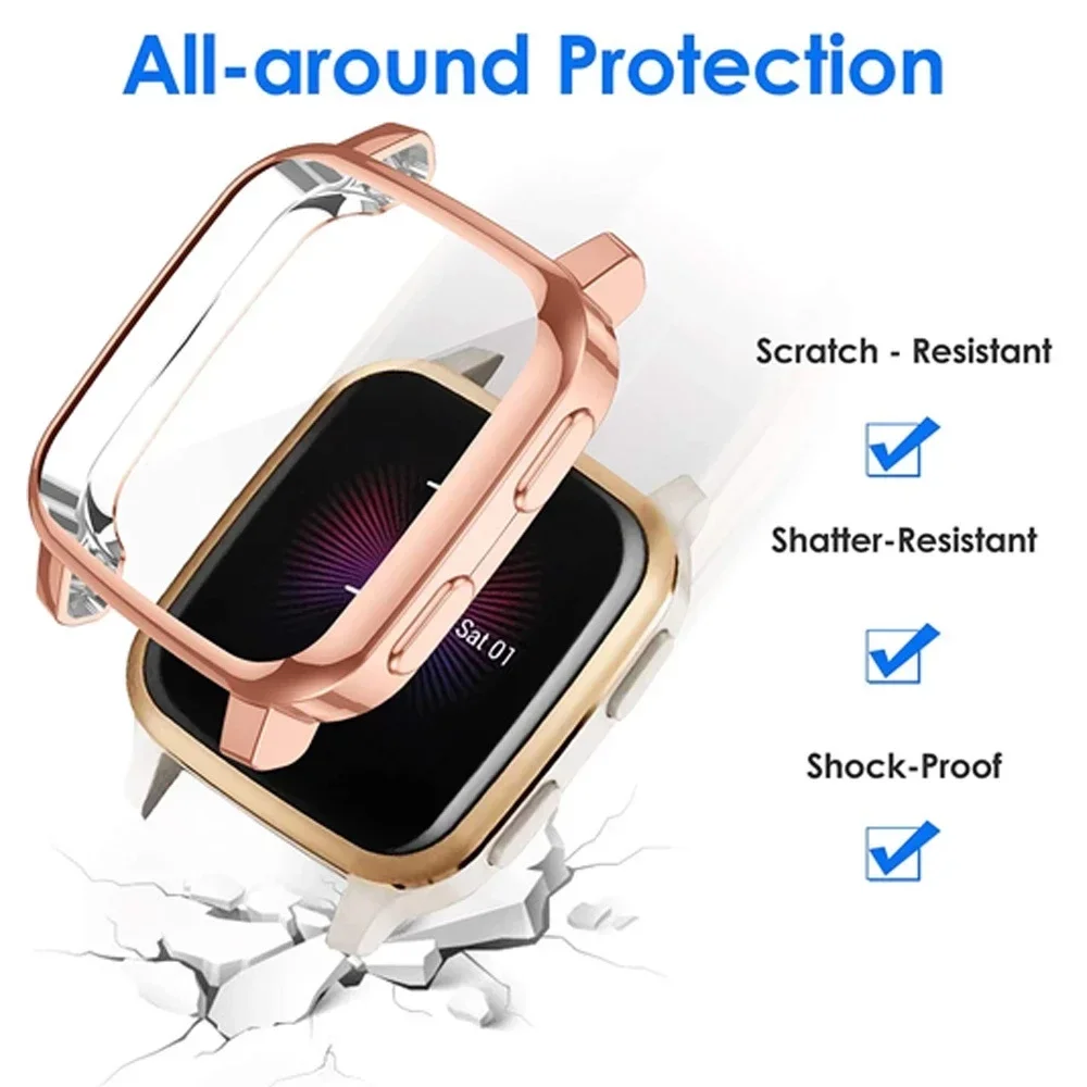 TPU Screen Protective Case For Garmin Venu SQ Case Venu Sq Shell Protection Case For Garmin Venu SQ Cover