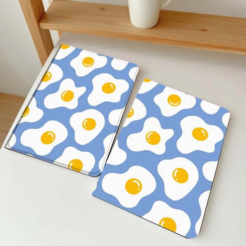 

Color Fried Egg Pattern Case For Vivo IQOO Pad2 Pad3 Pad5 Air SE Pro 12.1 12.3 13 11.5 11 inch Tablet
