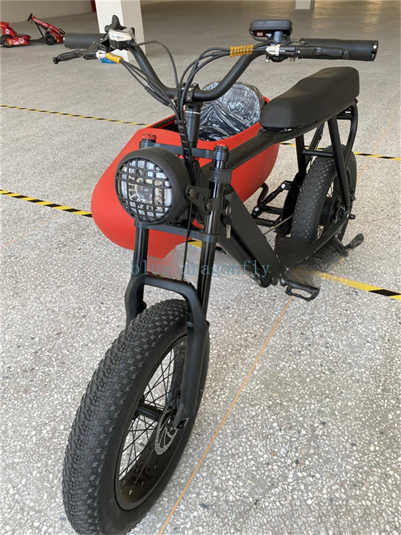 Wide Tire Electric Bicycle with Bucket Three-Wheel Wide Tire Electric Bicycle   Can Take Three People's Bicycle ebike